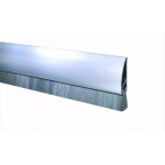 Plinthe en applique de bas de porte - support pvc / inox - 1 m - pds ellen