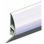 Plinthe en applique  lvre de bas de porte type pds - inox ellen