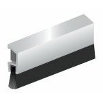 Plinthe  brosse  fixation invisible - pose en applique - ids - b argent ellen