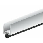 Plinthe de porte en verre - profilé à brosse - verre 10 mm - gdp ellen Plinthe de porte en verre - profilé à brosse - verre 10 mm - gdp ellen