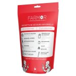 Pochette de secours universelle 1 / 5 personnes - kit + livret de soins farmor