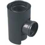 Té pour poêle à granulés étanche bioten - diamètre 80x125 ten Té pour poêle à granulés étanche bioten - diamètre 80x125 ten