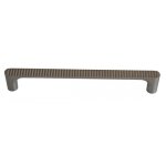 Poigne de meuble zamak boho - entraxe 160 mm - finition nickel satin metakor