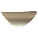 Poignes de meuble coquille elipse - e32mm - inox cadap