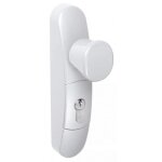 Poigne bouton tournant pour serrure antipanique - en 3300 blanc jpm