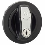 Poigne clipo ronde pour armoire mtallique ronis
