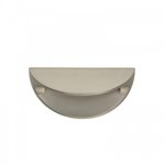 Poignées coquille zamak emojie - entraxe 64 mm - inox brossé metakor Poignées coquille zamak emojie - entraxe 64 mm - inox brossé metakor