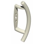 Poignée courbe - pour porte coulissante - smash 6556 la croisée ds Poignée courbe - pour porte coulissante - smash 6556 la croisée ds