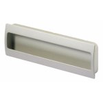 Poigne cuvette misnia - entraxe 96 mm - nickel mat - 115182 bricozor