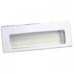 Poign�es cuvette rectangulaire laiton chrom� - 3802 - 413 estamp
