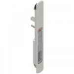 Poigne cuvette solena montage simple gauche - pour profil de 31  46mm - inox la croise ds