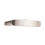 Poignes doubles pour rosace ou plaque -  long col - aluminium dubois industries
