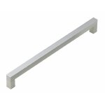 Poign�e droite type barre - aluminium - 20, 6 cm bricozor