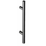 Poign�e droite de porte battante droite inox hauteur 350 mm normbau