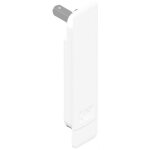 Poigne encastre - pour baie coulissante - shadow - blanc 9010 la croise ds