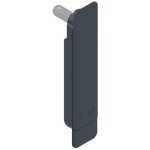 Poigne encastre - pour baie coulissante - shadow - gris 7016 la croise ds