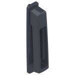 Poigne extrieure  saillie rduite sarena aro ds7070 - anthracite mat - main gauche la croise ds