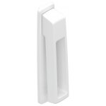 Poigne extrieure  saillie rduite sarena aro ds7070 - blanc 9010 brillant - main gauche la croise ...