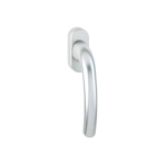 Poigne de fentre - argent - carr 7 x 30 mm - tokyo hoppe