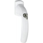 Poign�e de fen�tre � condamnation - � la fran�aise et oscillo?battants - c7x35 - blanc 9016 hoppe
