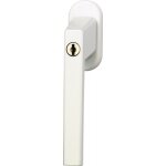 Poign�e de fen�tre � condamnation - ouvrant � la fran�aise - blanc - fg110 abus