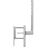 Poigne de fentre coulissante  levage - menuiserie pvc - toulon inox hoppe