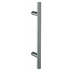 Poign�e inclin�e porte battante inox 500 mm 32 mm stg 52232 normbau