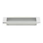 Poignes de meuble cuvette aluminium - entraxe 96 mm cadap