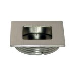 Poign�e de meuble - cuvette carr� - 35 mm - � encastrer cadap