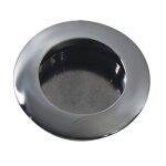Poign�e de meuble - cuvette ronde � encastrer - 40 mm - mat cadap