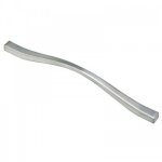 Poignes de meuble fluid - entraxe 192 / 224 - nickel bricozor