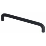 Poignes de meuble neck - entraxe 160 - noir mat metakor