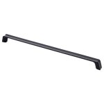 Poignes de meuble scoop - entraxe 320 - noir mat bricozor