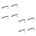 Poign�e de meuble varna - par 5 - entraxe 160 mm - zamak noir emuca