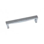 Poigne de meuble - zamak - noir mat - entraxe 128 mm - arcade metakor