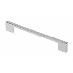 Poigne de meuble en zamak uz - 819 - longueur 193 mm - entraxe 160 mm - chrom synercia
