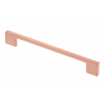Poigne de meuble en zamak uz - 819 - longueur 193 mm - entraxe 160 mm - cuivre synercia