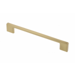 Poigne de meuble en zamak uz - 819 - longueur 193 mm - entraxe 160 mm - or bross synercia