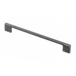 Poigne de meuble en zamak uz - 819 - longueur 193 mm - entraxe 160 mm - vieux fer mat synercia