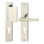 Poignes palire / bquille sur plaques cl i - alu champagne - zrich hoppe