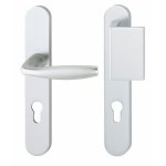 Poignes palire / bquille sur plaques cl i - argent - new york hoppe