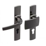 Poignes palire / bquille sur plaques cl i - diamant noir - artis vachette