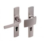 Poignes palire / bquille sur plaques cl i - platine - artis vachette