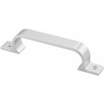 Poigne  pattes en aluminium 4232 / 4233 - entraxe 160 mm - argent hermeta