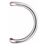 Poigne de porte battante coude - inox - entraxe 300 mm - stg 15 normbau