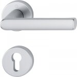 Poign�es de porte sur rosaces hambourg - finition argent - cl� i hoppe