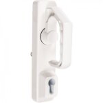 Poign�e rotative pour serrure antipanique - pr2e blanc 9016 jpm