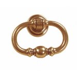 Poign�e rustique 1 attache 776f - vieux bronze metakor