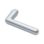 Poign�e seule pour rosace ou plaque - alu argent - cortina hoppe