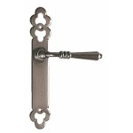 Poign�es sur plaques cl� l - fer patin� c�ment� - languedoc bouvet